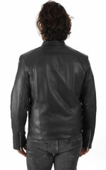 Men Genuine Leather Jacket MJ 49 SkinOutfit