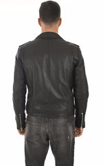 Men Genuine Leather Jacket MJ 54 SkinOutfit