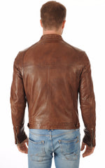 Men Genuine Leather Jacket 02 SkinOutfit