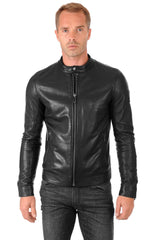 Men Genuine Leather Jacket MJ 94 SkinOutfit