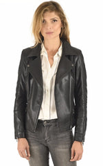 Women Genuine Leather Jacket WJ 29 SkinOutfit