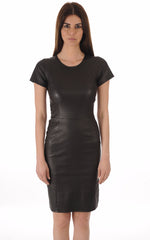 Women Genuine Leather Dress WD 04 SkinOutfit