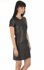 Women Genuine Leather Dress WD 05 SkinOutfit