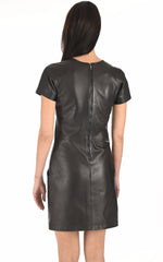 Women Genuine Leather Dress WD 05 SkinOutfit