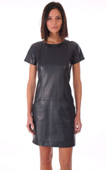 Women Genuine Leather Dress WD 06 SkinOutfit