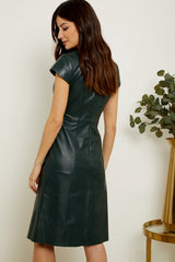 Women Genuine Leather Dress WD 21 SkinOutfit