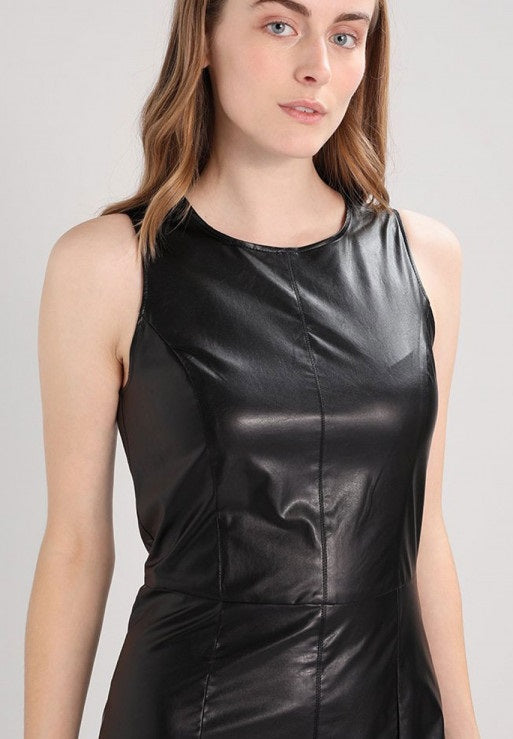 Women Genuine Leather Dress WD 10 SkinOutfit