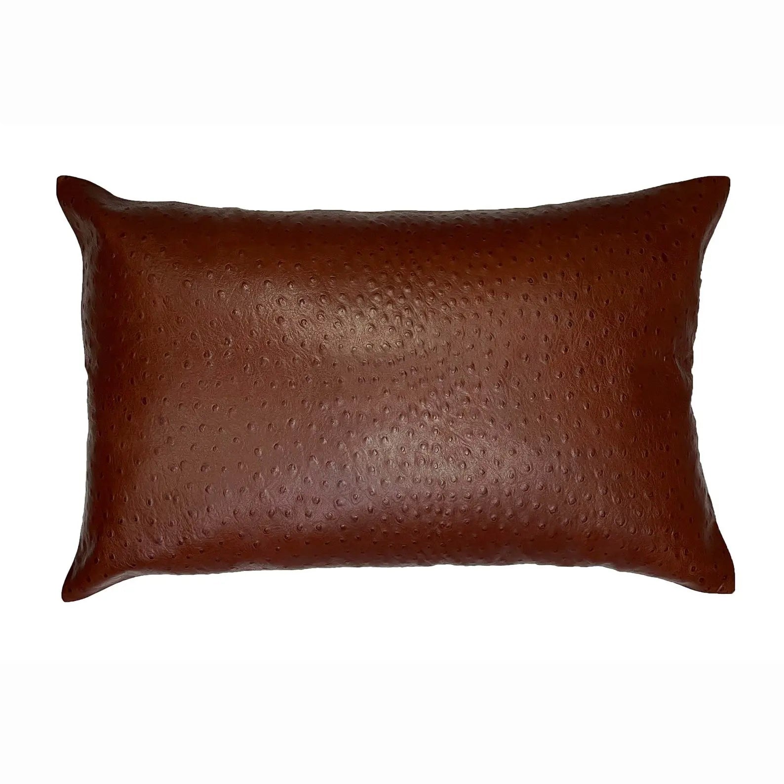 Genuine Leather Rectangle Pillow Cover 04 SkinOutfit