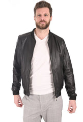 Men Genuine Leather Jacket MJ116 SkinOutfit