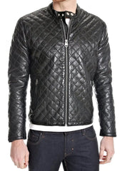 Men Lambskin Genuine Leather Jacket MJ178 freeshipping - SkinOutfit