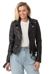 Women Genuine Leather Jacket WJ 05 freeshipping - SkinOutfit