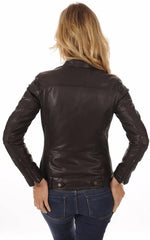 Women Genuine Leather Jacket WJ 20 freeshipping - SkinOutfit