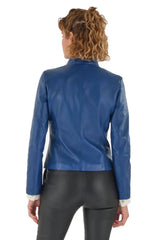 Women Genuine Leather Jacket WJ 27 SkinOutfit