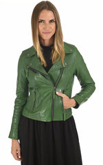 Women Genuine Leather Jacket WJ 45 SkinOutfit