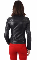 Women Genuine Leather Jacket WJ 50 freeshipping - SkinOutfit