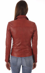 Women Genuine Leather Jacket WJ 60 freeshipping - SkinOutfit