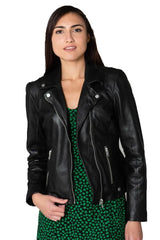 Women Genuine Leather Jacket WJ 85 freeshipping - SkinOutfit