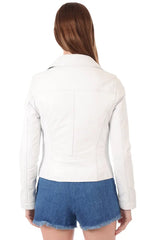 Women Genuine Leather Jacket WJ 94 freeshipping - SkinOutfit