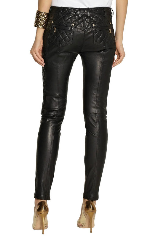 Women Genuine Leather Pant WP 59 – SkinOutfit